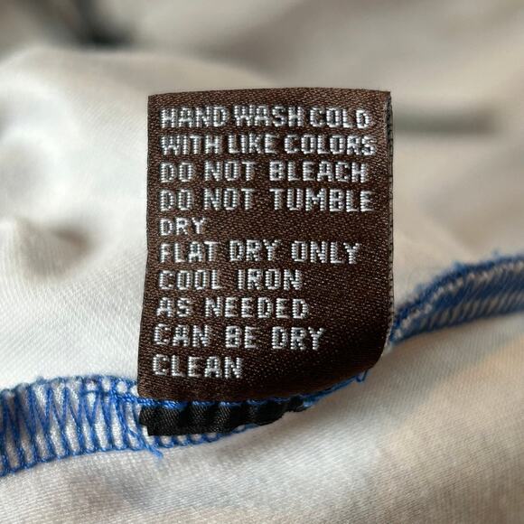 J.McLaughlin Catalina Cloth Sheath Dress Blue Geometric Print Size Small - Picture 7 of 8